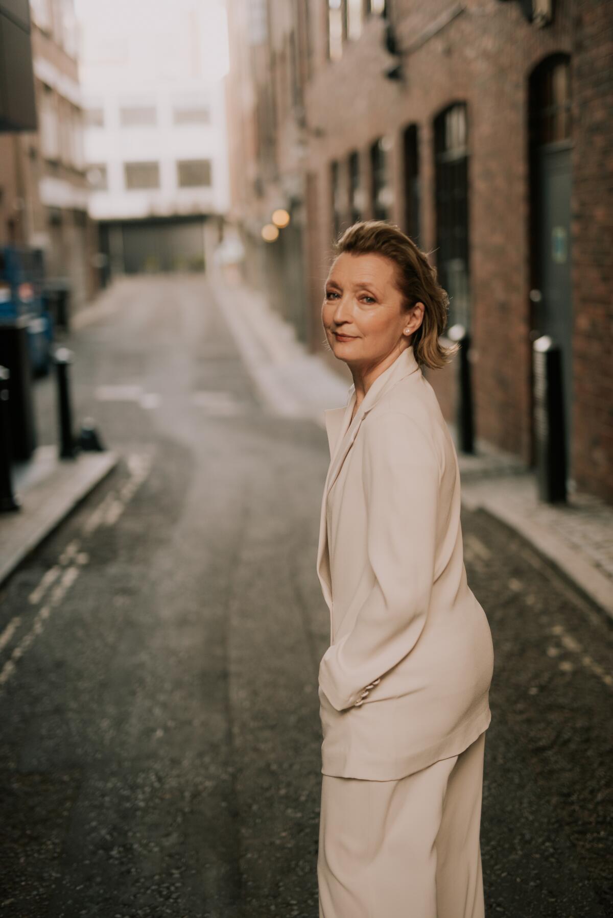 Oscar nominated actress Lesley Manville