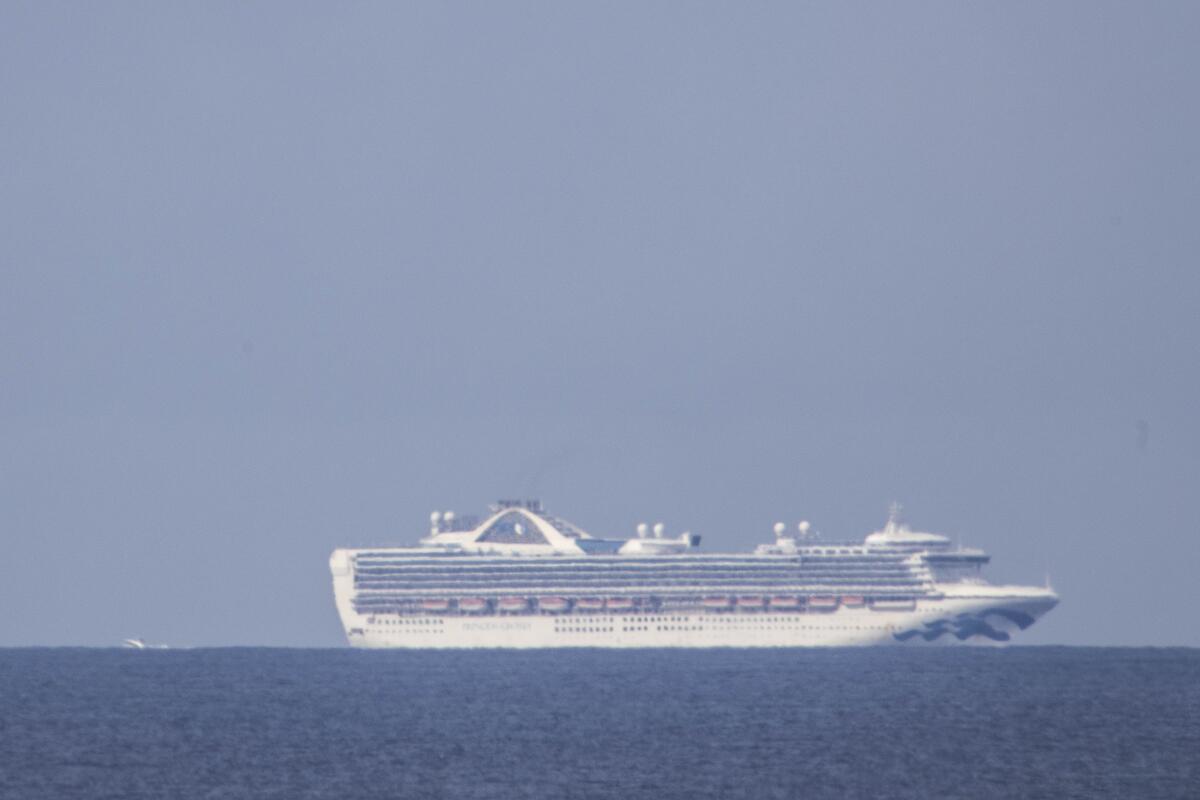Photo of a cruise ship on the water