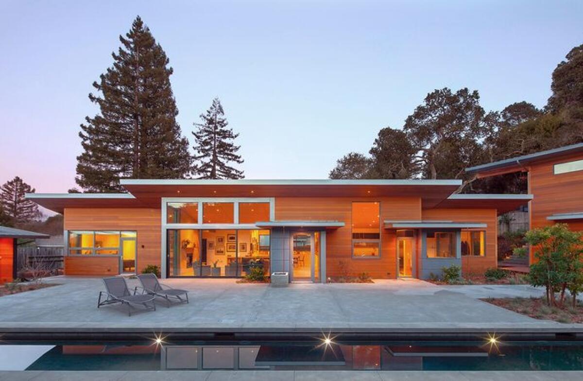 Jacques Leslie's former home in Mill Valley.