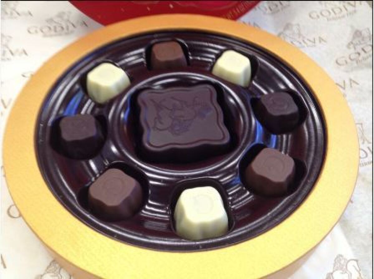 The mooncake collection from Godiva.