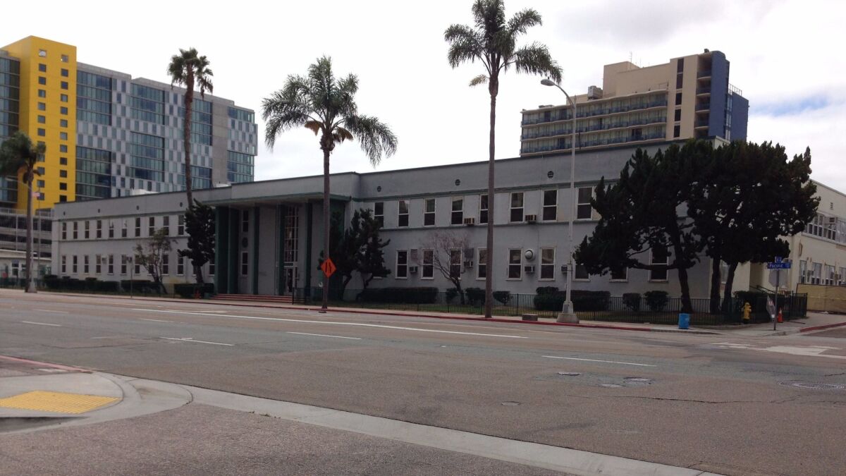 The Navy Facilities Engineering Command offices at 1220 Pacific Highway date back to the 1940s.