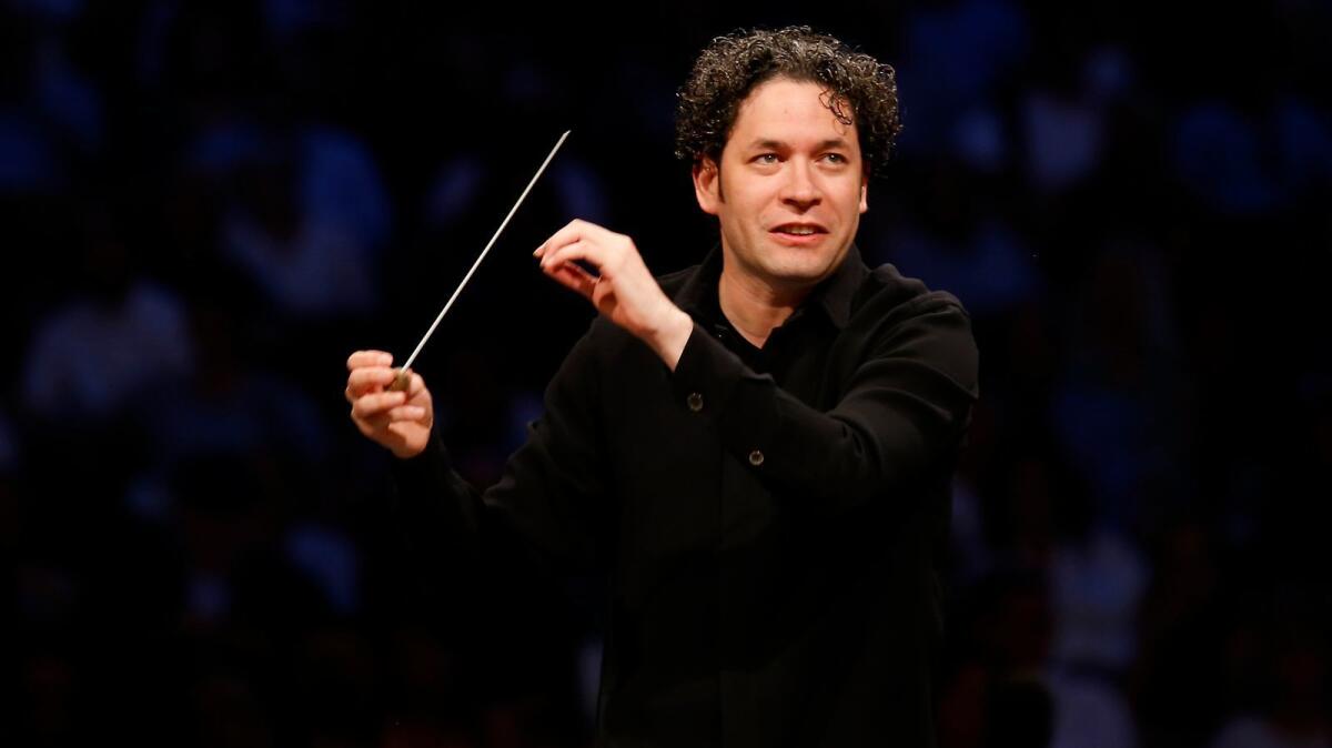 Music director Gustavo Dudamel will lead the LA Phil in a variety of performances this week at the Hollywood Bowl.