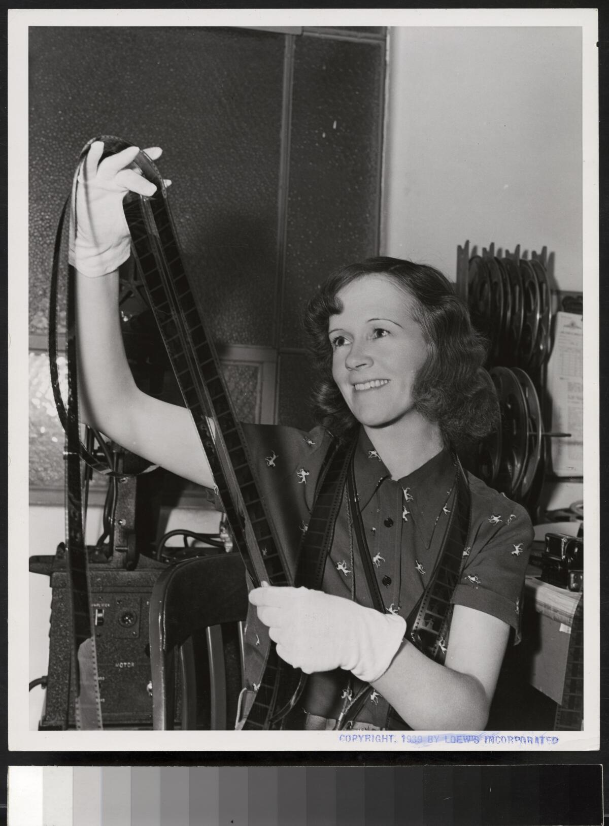 Blanche Sewell during production of "The Wizard of Oz," 1939, Metro-Goldwyn-Mayer.