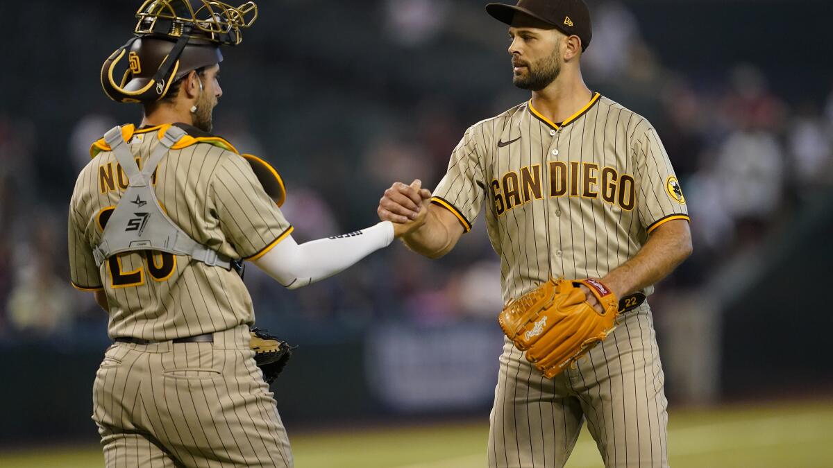 Padres Daily: Clevinger's big step; saved by Martinez; the Musgrove talks;  Abrams' big little hit - The San Diego Union-Tribune