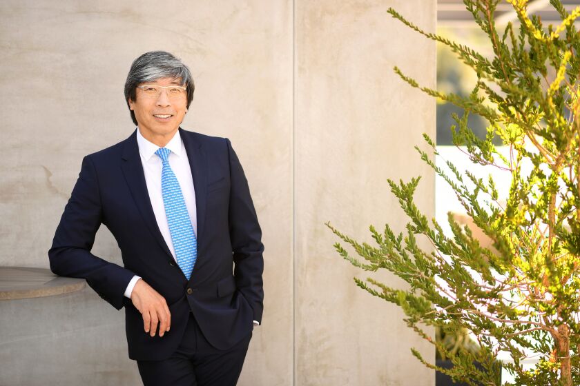 CULVER CITY-CA-MARCH 19, 2018: Dr. Patrick Soon Shiong is photographed at his office in Culver City on Monday, March 19, 2018. (Christina House / Los Angeles Times)