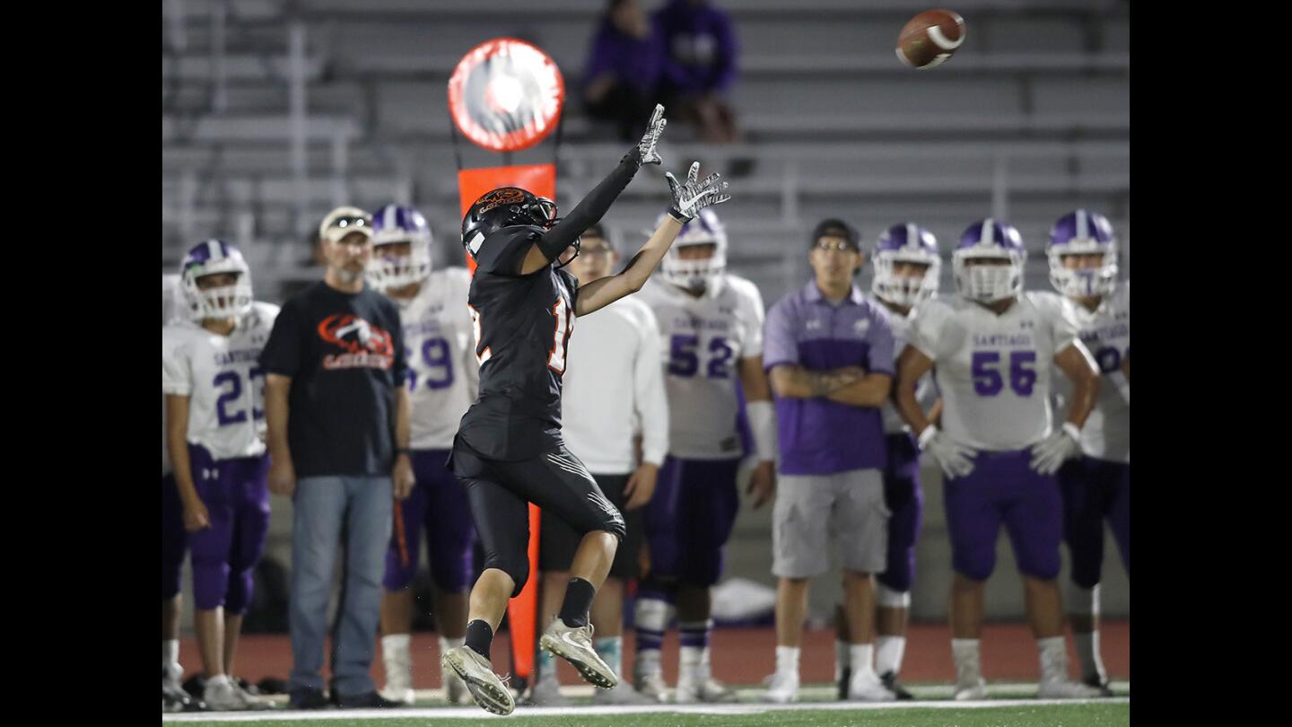 Photo Gallery: Los Amigos High vs. Santiago football game