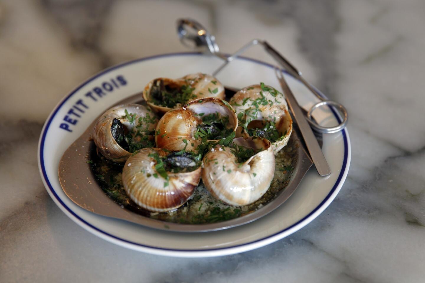 Escargot at Petit Trois may be the best you can get anywhere in Los Angeles.