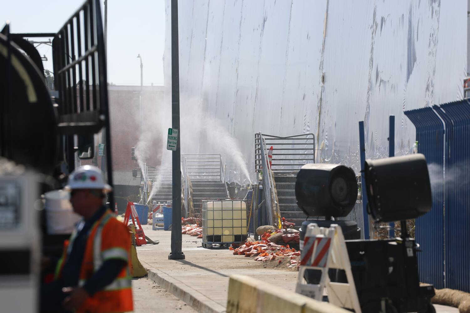 Lineage fined for flies, smell and 'unsanitary' conditions after Boyle Heights warehouse fire
