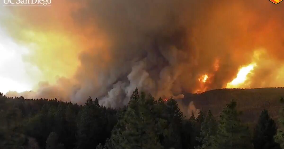 ‘Firenado’ noticed above explosive Park fireplace close to Chico