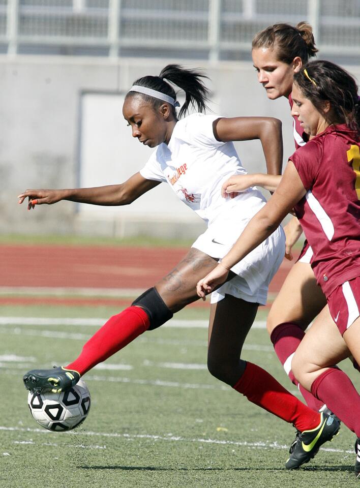 GCC v. PCC non-conference women's soccer