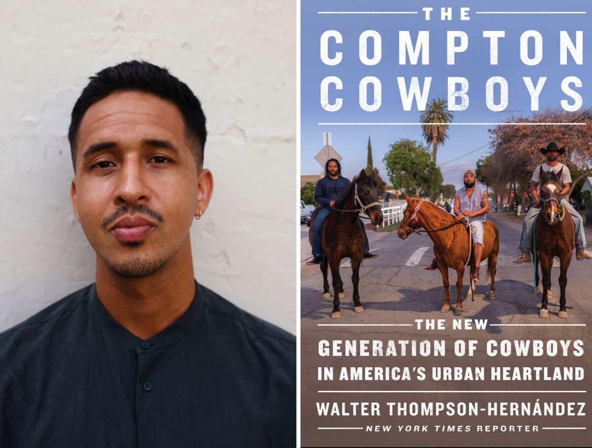 Journalist Walter Thompson-Hernández and his book "Compton Cowboys."