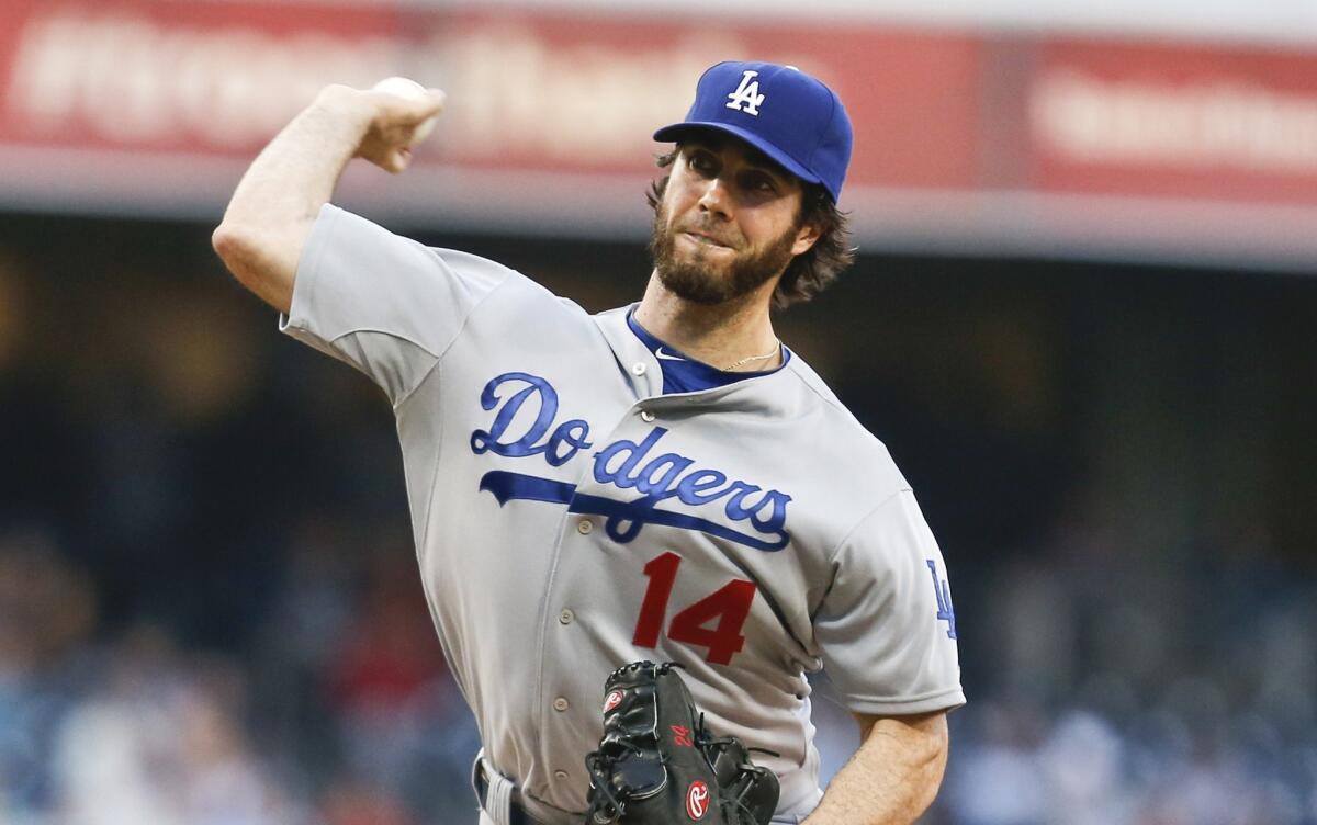 Dan Haren gave up three earned runs on five hits over 5 2/3 innings while striking out five batters and issuing two walks.