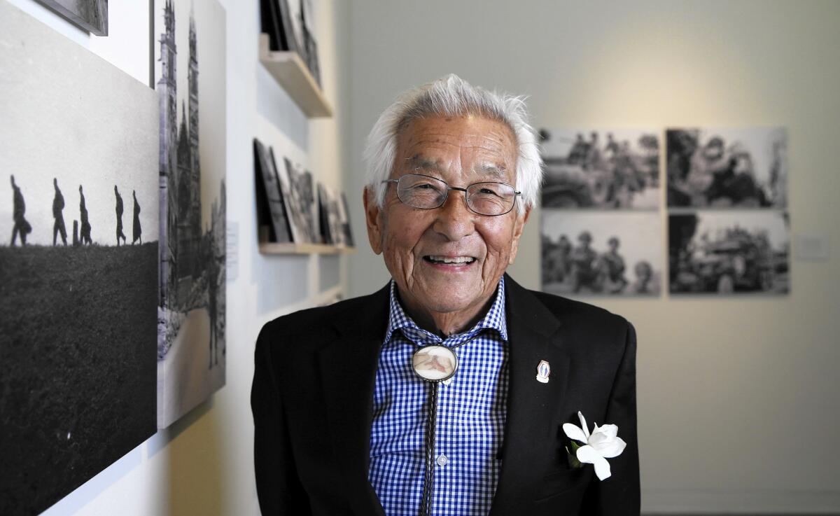 For Susumu Ito, shown in July, taking a camera to document his time with the 442nd Regimental Combat Team was an act of rebellion. “I wanted to take one because we weren’t allowed to,” he once told The Times. “I like to break the rules.”