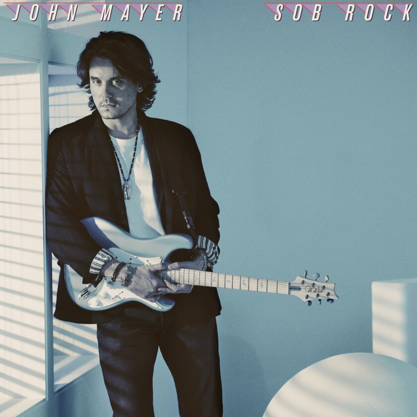 This image released by Columbia Records shows "Sob Rock," the latest release by John Mayer. (Columbia via AP)