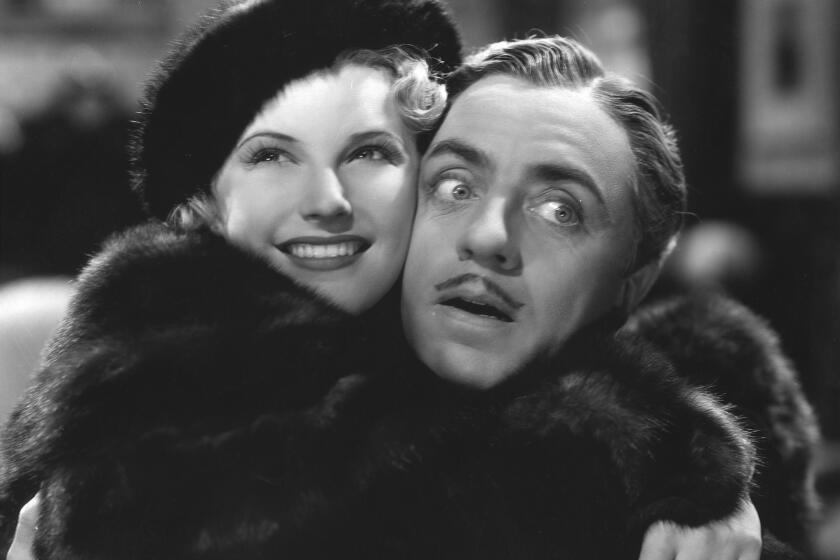 WILLIAM POWELL & JEAN CHATBURN in the movie THE GREAT ZIEGFELD by MGM. It won an Academy Award for Best Picture in 1936. courtesy MGM