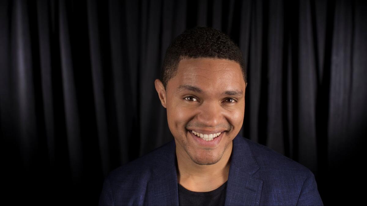 Trevor Noah, host of Comedy Central's "The Daily Show," is having a frantic time keeping up with the Trump administration on his nightly talk show.