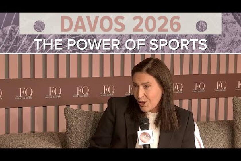 Why We Believe: The Power of Sports | Female Quotient Lounge at Davos
