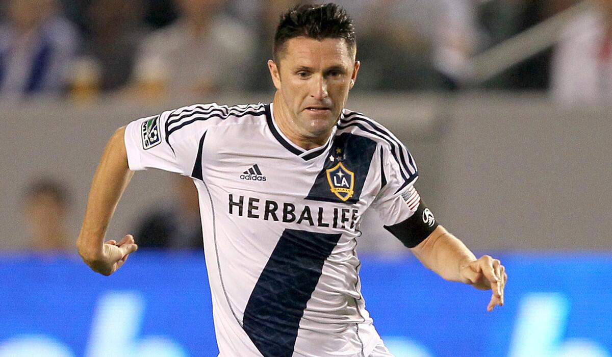 Galaxy forward Robbie Keane, shown during a game at StubHub Center, had a chance to tie the score against the Rapids but was wide on a penalty kick.