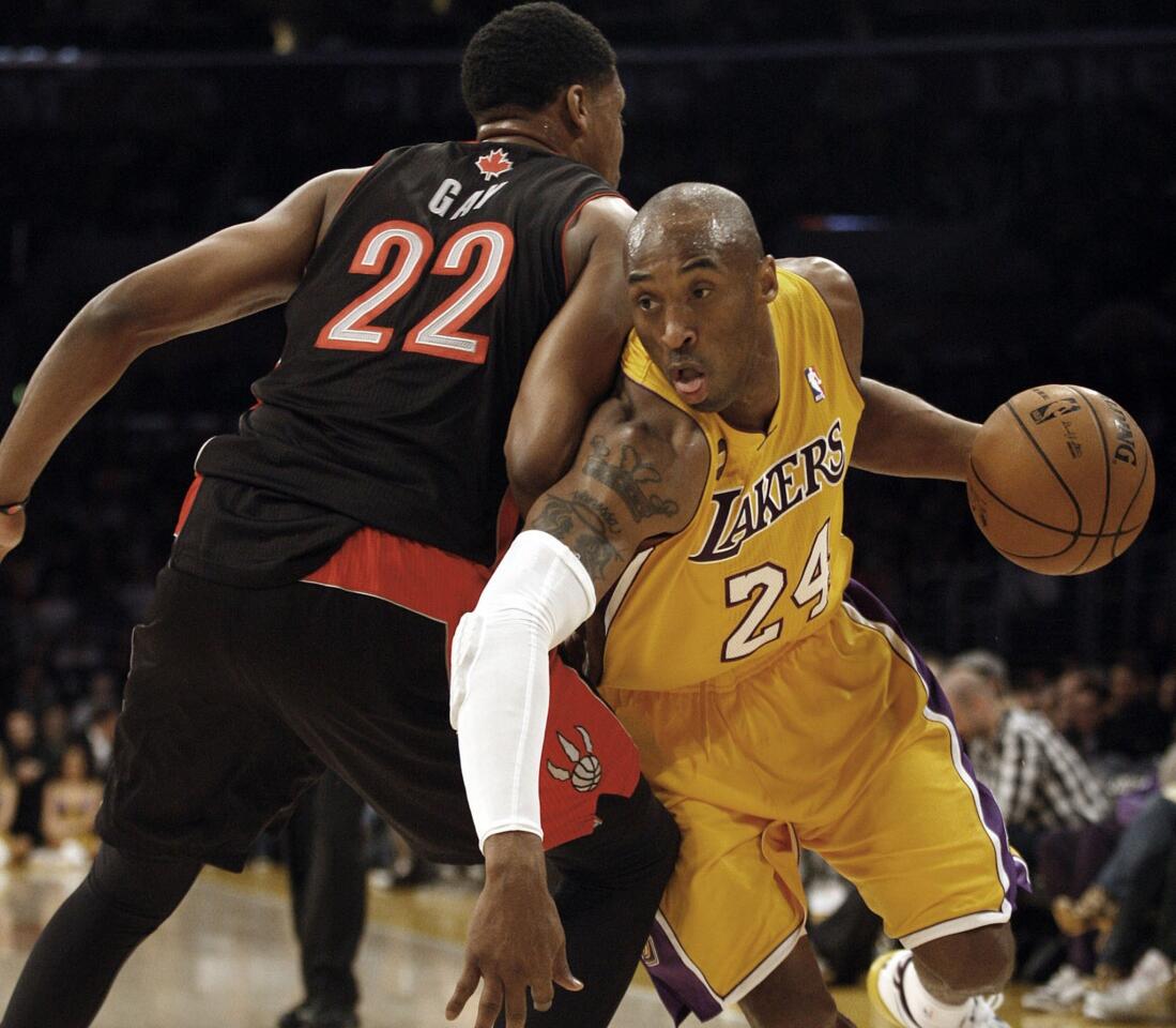 Rudy Gay, Kobe Bryant