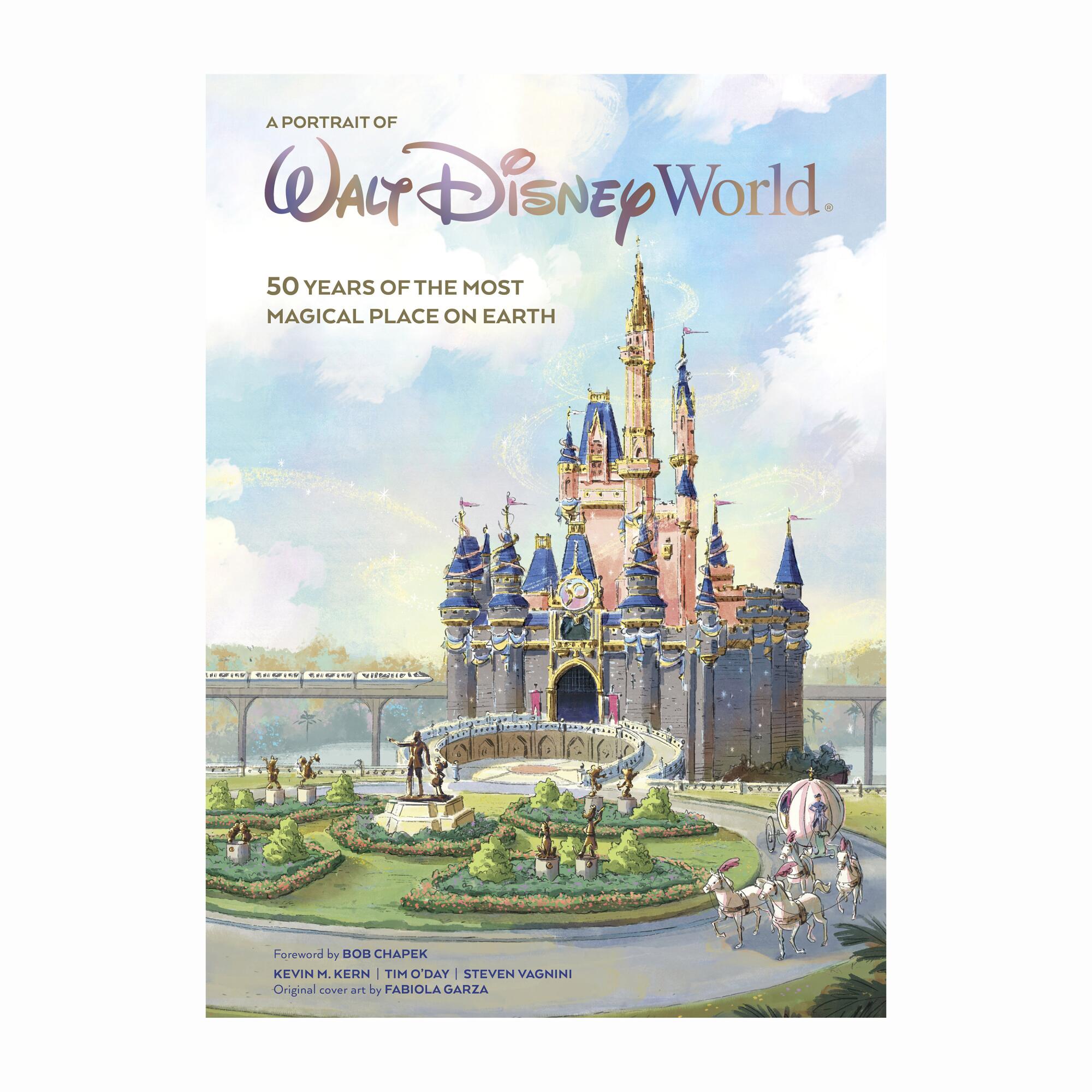 The front cover of "A Portrait of Walt Disney World."