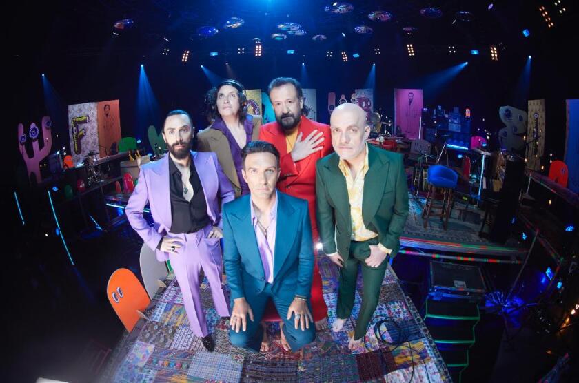 Los integrantes de Fobia en una nueva imagen promocional.