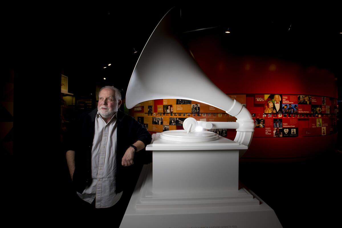 Ken Ehrlich, the producer of the Grammy Awards, at The Grammy Museum in Los Angeles.