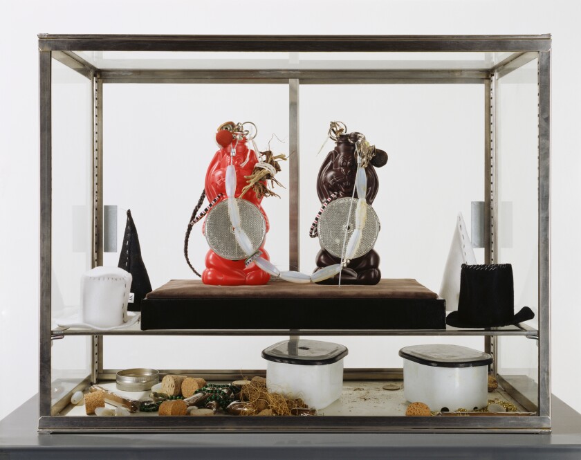 Nayland Blake’s sculpture “Ibedji (Quick),” from 1996-97