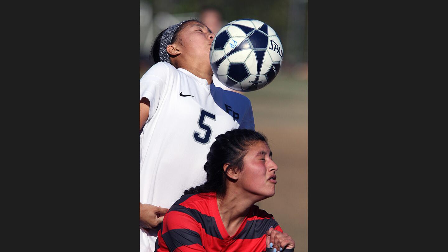Photo Gallery: Flintridge Prep girls' soccer defeats Oak Hills in CIF quarterfinal playoff