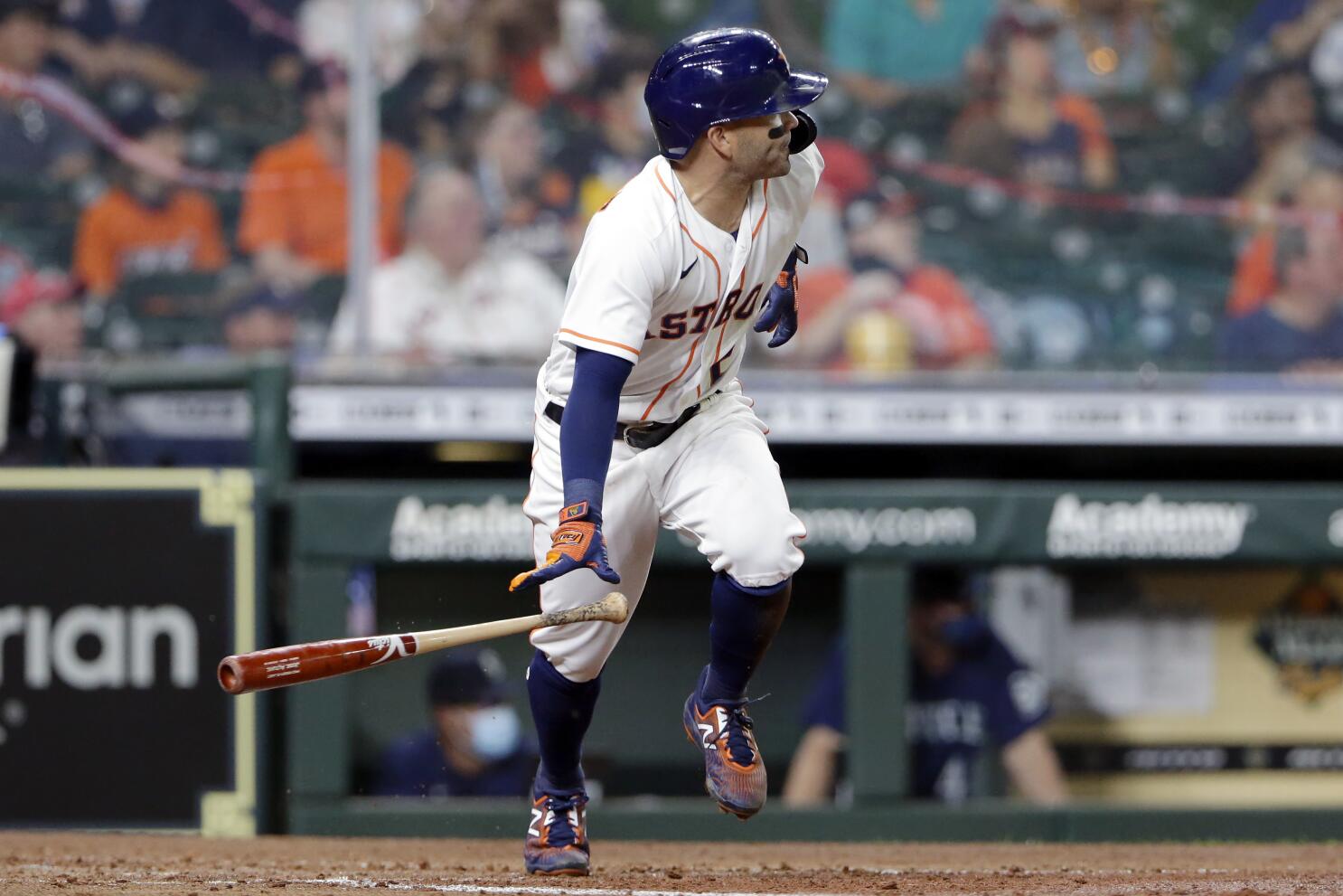 Altuve helps Astros beat Mariners 5-2 after COVID-19 bout - The San Diego  Union-Tribune