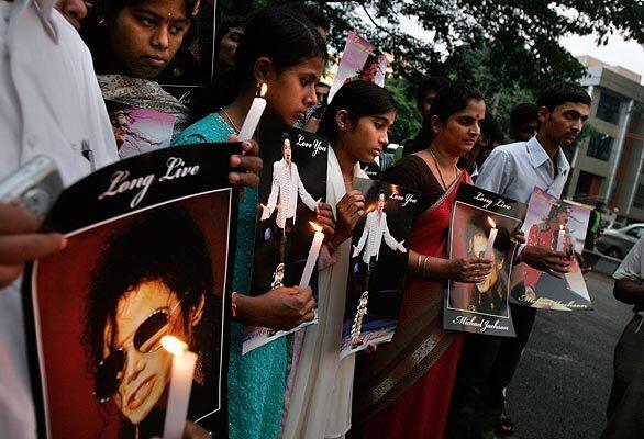 Mourning Michael Jackson in India