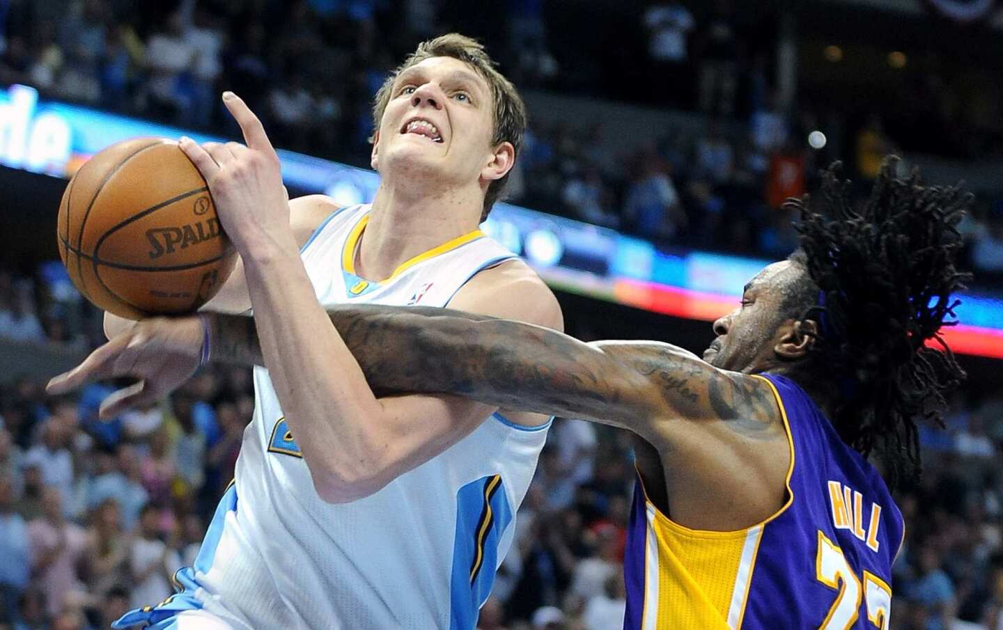 Timofey Mozgov, Jordan Hill