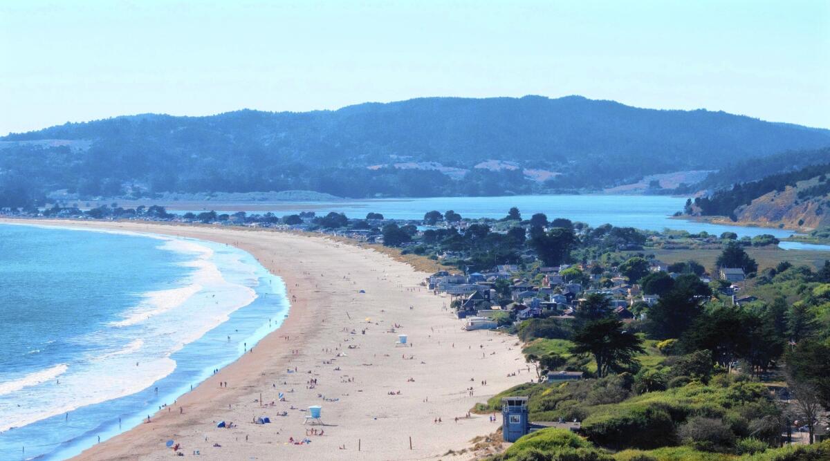 Strict water rationing will be imposed on the tiny Marin County town of Stinson Beach, where the population can swell to as many as 15,000 on summer weekends.