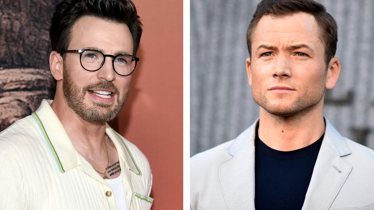 Chris Evans and Taron Egerton deactivate social media - Los Angeles Times