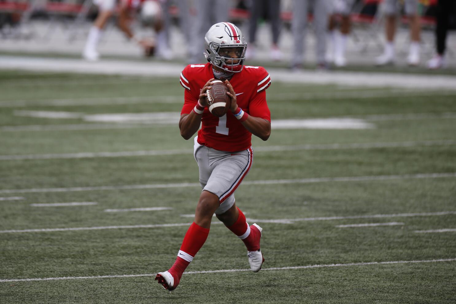 Ohio State football and Justin Fields were forced to figure it out