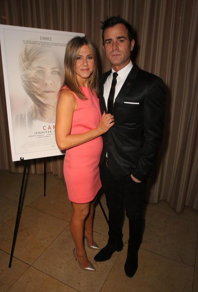 Jennifer Aniston and Justin Theroux