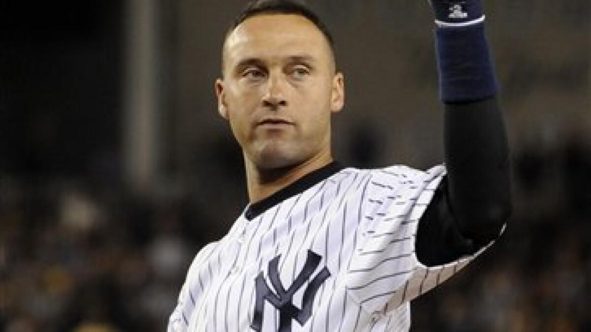 Jeter Approaching Gehrig's Yankee Hit Record With Sense of the