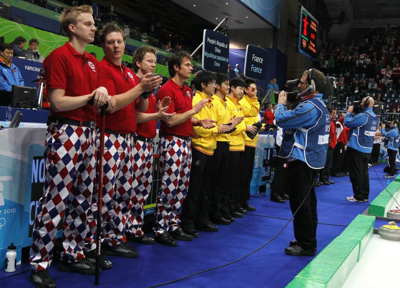 Norway curlers' pants