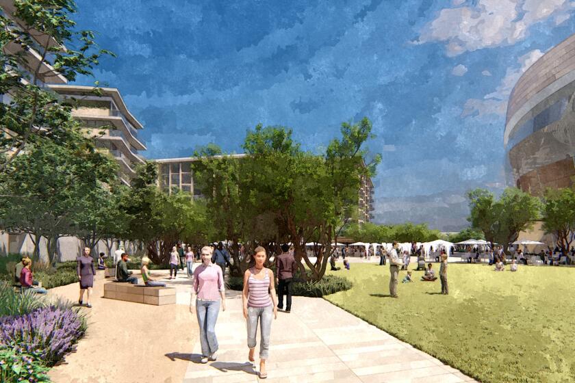 Artist rendering of the Midway Rising project 