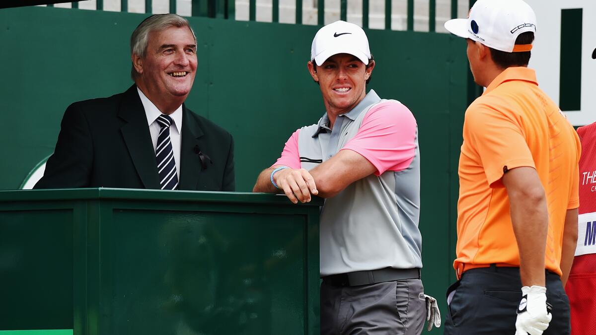 Ivor Robson, who announced 19,000 golfers during 41 years with British Open, dies