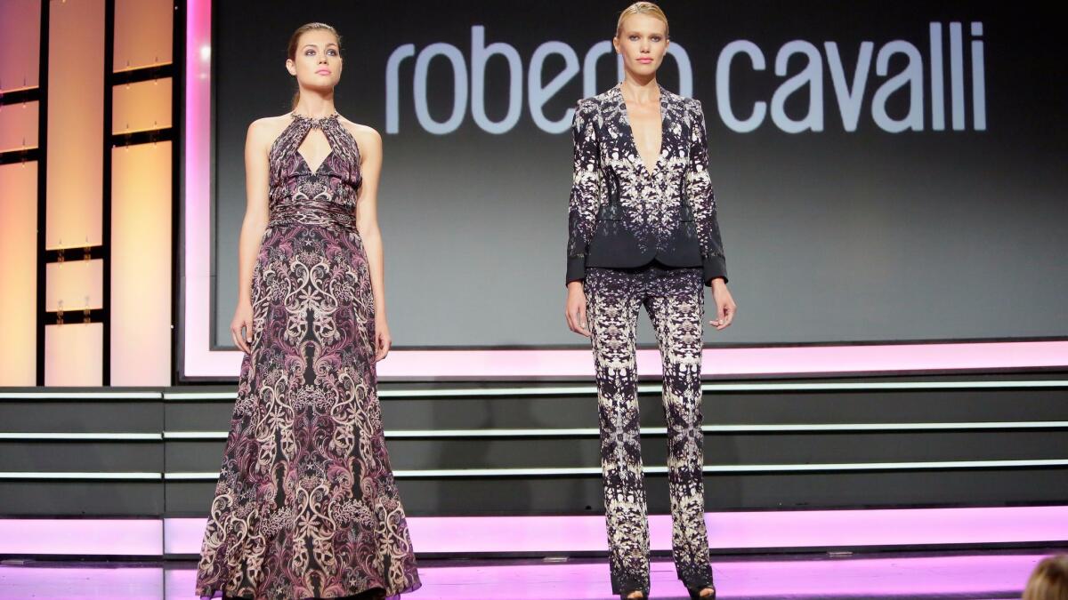 The event included a runway show featuring models clad in Italian luxury label Roberto Cavalli, which presented the 15th annual luncheon.