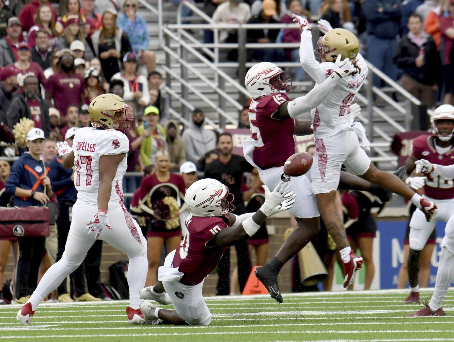 FSU and BC deliver must-see highlights, new uniforms in red bandana game