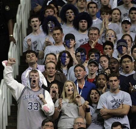 Georgetown fans