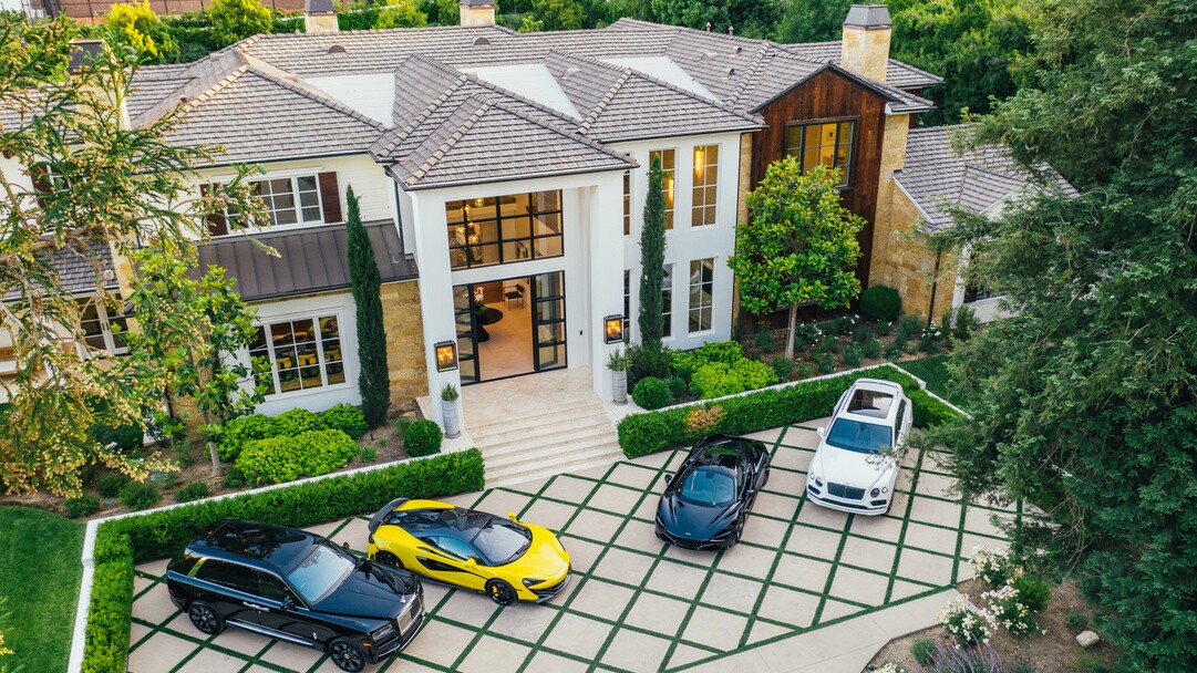 The Weeknd's Hidden Hills mansion