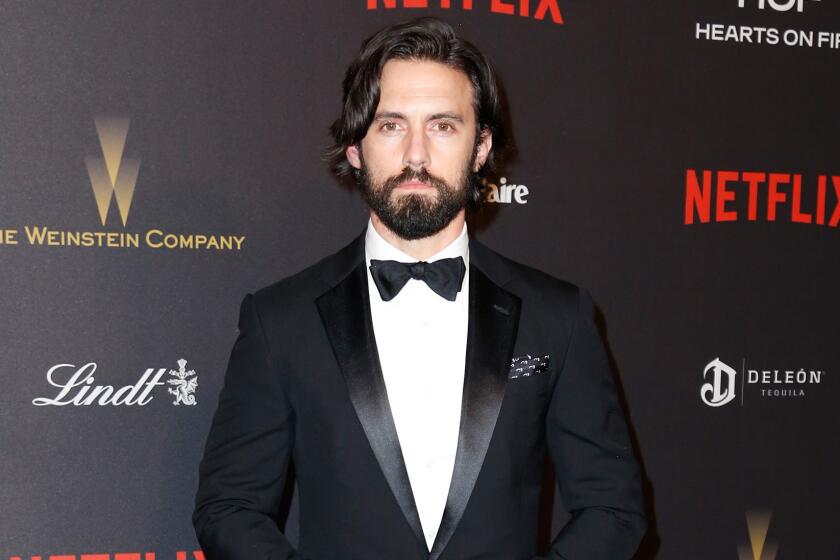 Milo Ventimiglia at the Weinstein Company and Netflix Golden Globe Awards after party on Jan. 10. Netflix announced today that Ventigmilia would be reprising his role as Jess on "Gilmore Girls."