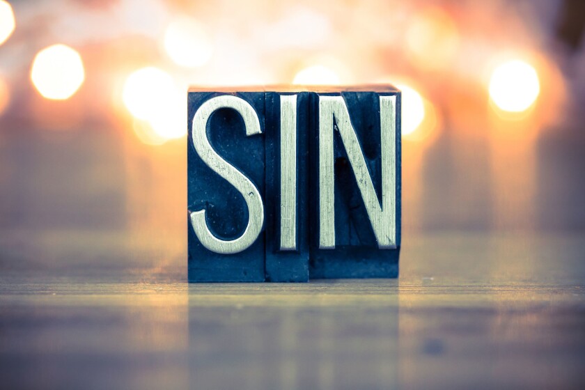Sin can cloud our minds and keep us from Christ - The San Diego ...
