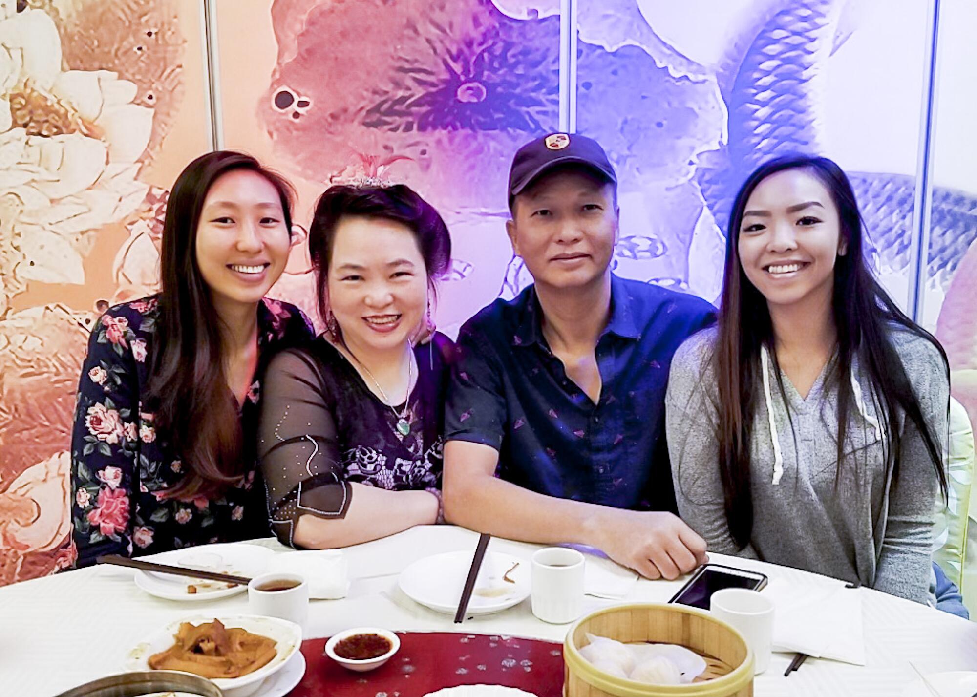 From left: Mary, Judy, Lupe and Kelly Liang.