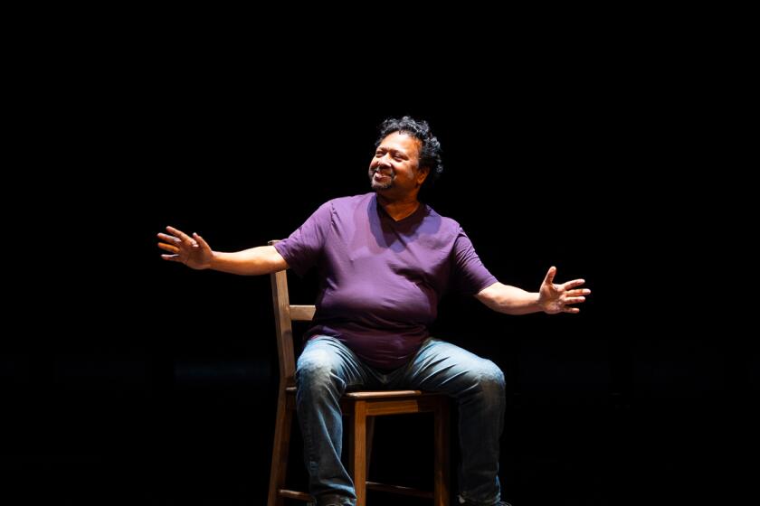  Alaudin Ullah performs his 90-minute solo autobiographical play with music “Dishwasher Dreams" at The Old Globe.