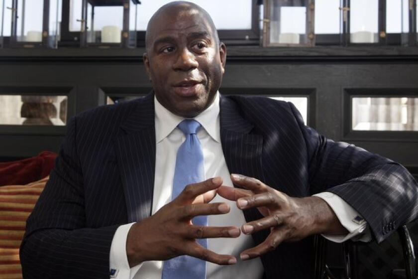 Former Lakers great Magic Johnson just can't seem to stop tweeting about the team's recent struggles.