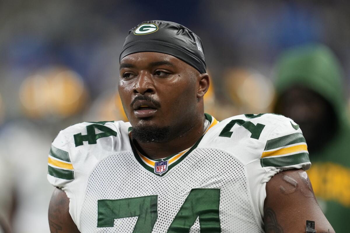 Packers sign OL Elgton Jenkins to 4-year contract extension - The San Diego  Union-Tribune