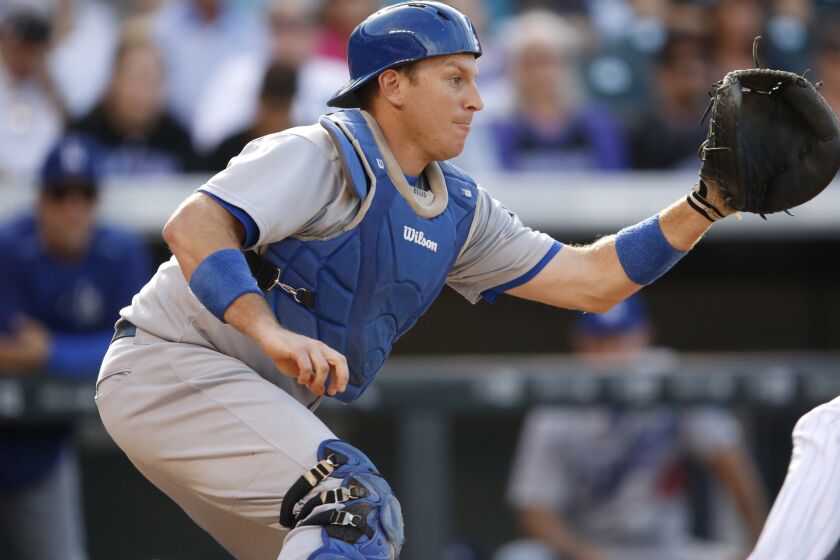 Dodgers catcher A.J. Ellis is one of a number of players that has been published by The Players' Tribune.